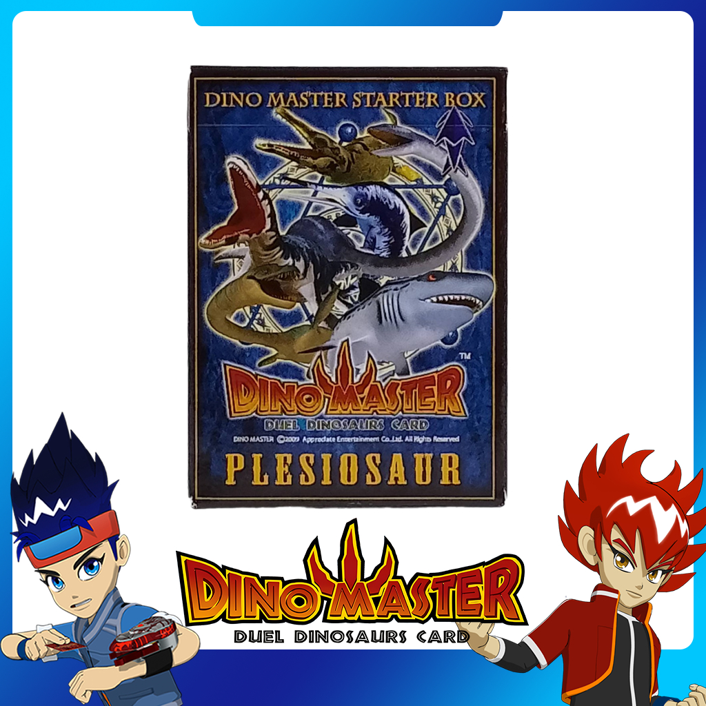 การ์ดไดโนมาสเตอร์ DINOMASTER แบบมินิเดค Mini Deck รุ่น PLESIOSAUR สำหรับสะสมเท่านั้น