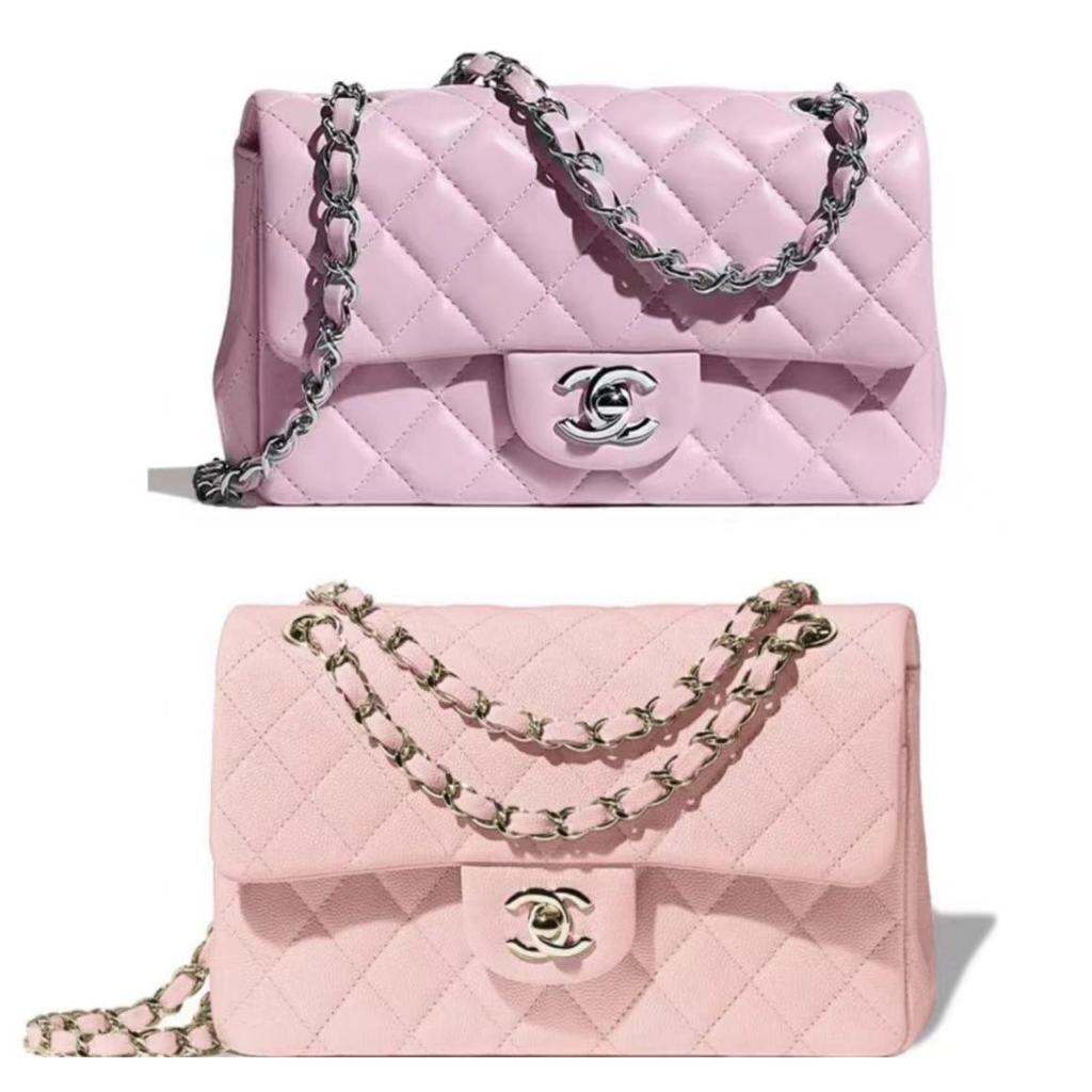 Chanel/กระเป๋าสะพาย/กระเป๋าสะพายข้าง/กระเป๋าโซ่/ของแท้ 100%
