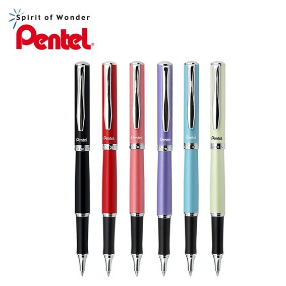 ปากกาเจล Pentel Sterling หมึกน้ำเงิน รุ่น K611-C (ราคาต่อ 1 ด้าม)