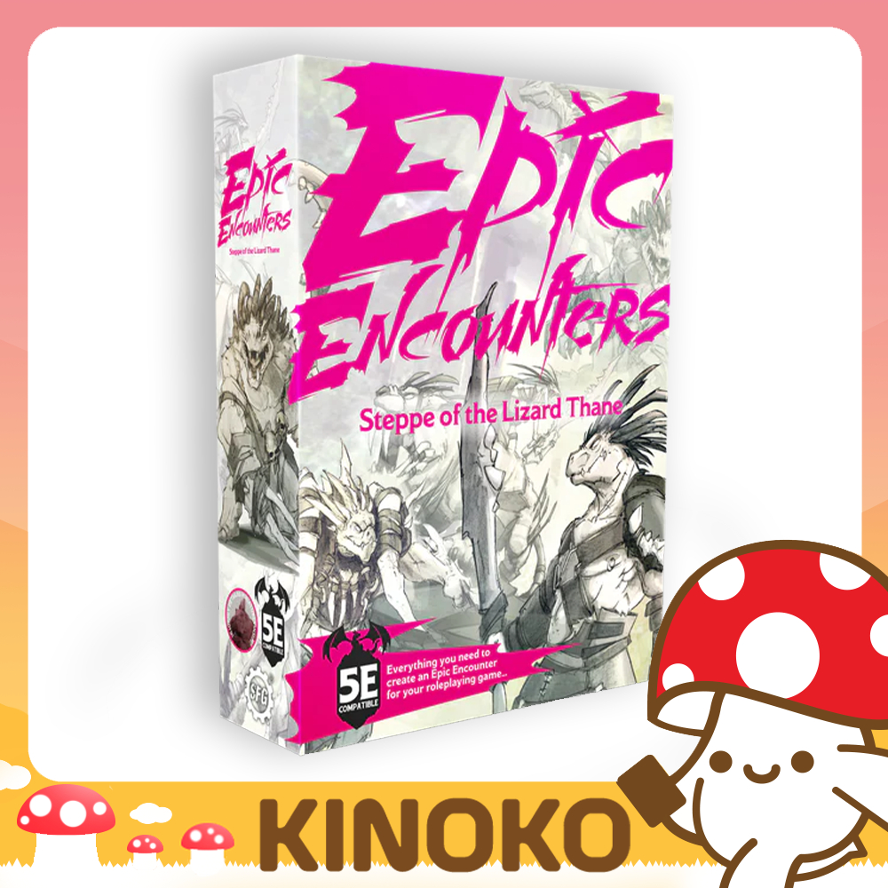 Epic Encounters : Steppe of the Lizard Thane จาก Kinoko Card Game Shop | Dungeons and Dragons DND D&