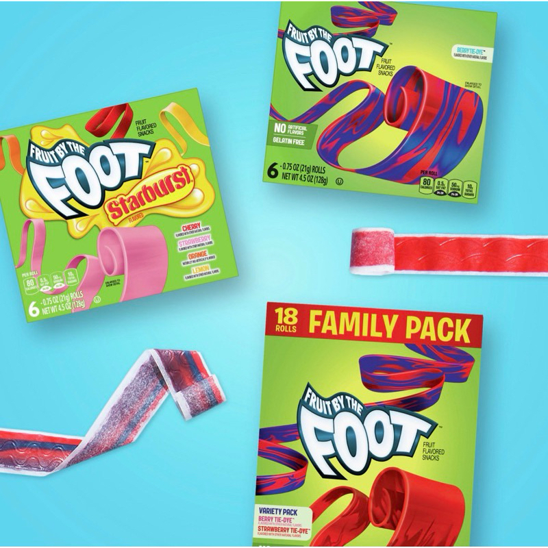 Fruit by the foot เยลลี่นำเข้าจากเมกา