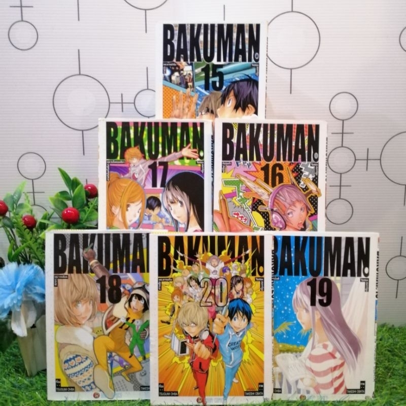 📚🐰💸 หนังสือการ์ตูนเรื่อง : Bakuman วัยซนคนการ์ตูน เล่ม 1-20 ตบ ชุด (V7017)