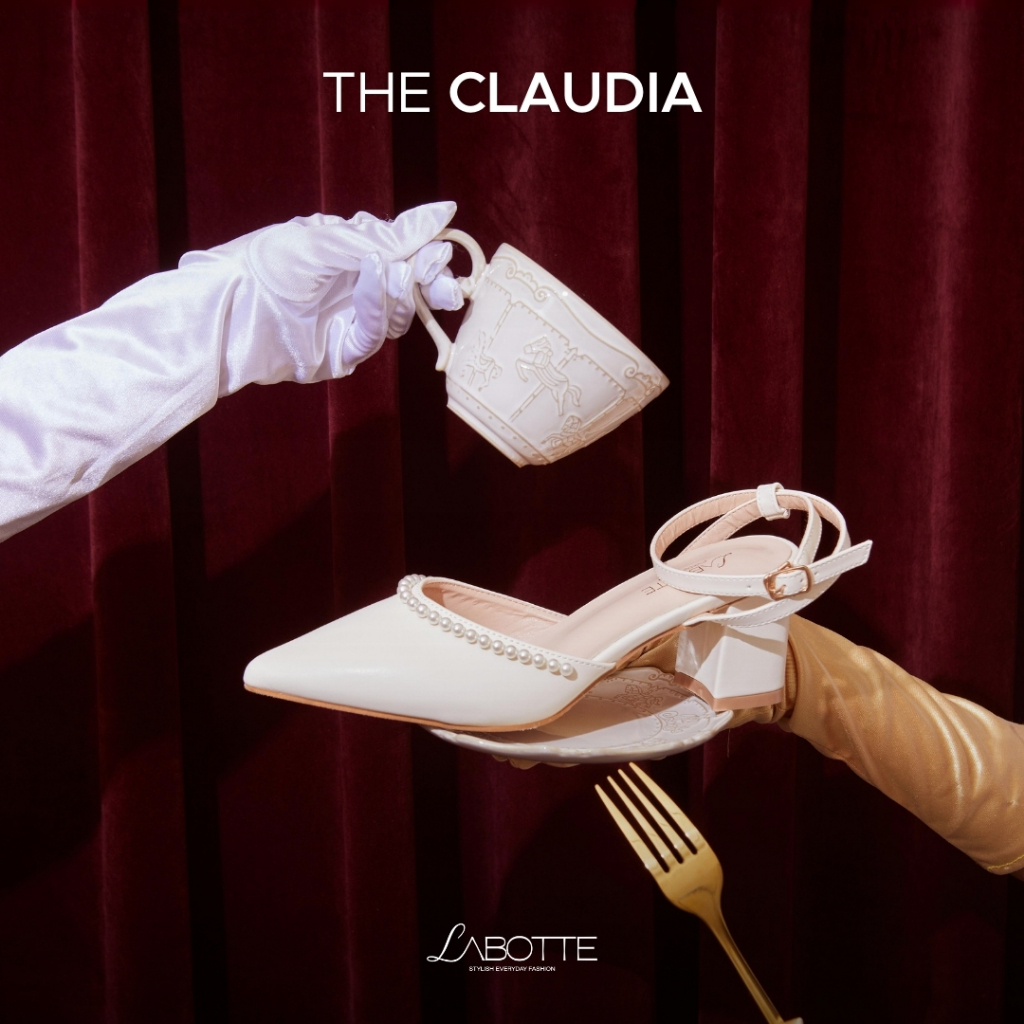 The Claudia - Labotte.bkk รองเท้าส้นสูงหัวแหลม (936-18)