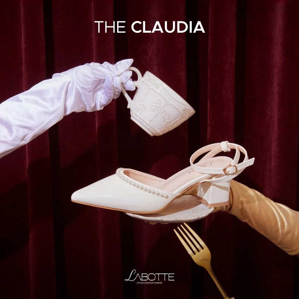 The Claudia - Labotte.bkk รองเท้าส้นสูงหัวแหลม (936-18)