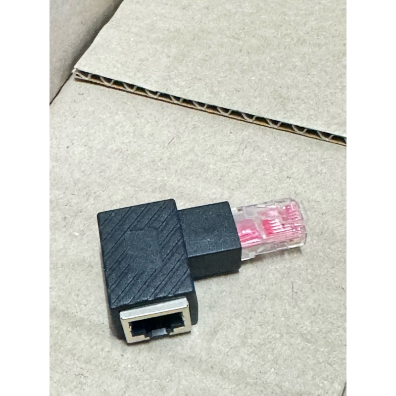 RJ45ชายหญิง90องศาสำหรับ Cat5 Cat6 LAN Ethernet สายเคเบิลเครือข่าย Extender ราคา ถูกที่สุด ดีลบีเคเค แกลเลอรีภาพที่ 4