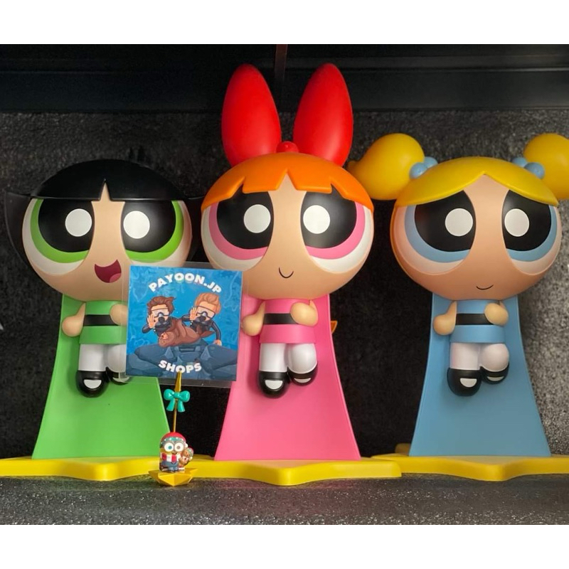 💖🍿 พร้อมส่ง The Powerpuff girls bucket set ถังป๊อปคอร์นพาเวอร์พัฟเกิร์ล  ถังป๊อปคอร์น the power puff girl major