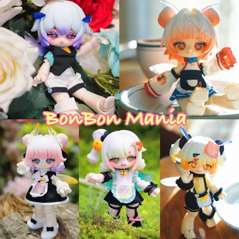 [แบบแยก-เลือกตัวได้] Made in Heaven Kukaka-Chong Chong Cafe BJD series blind box set