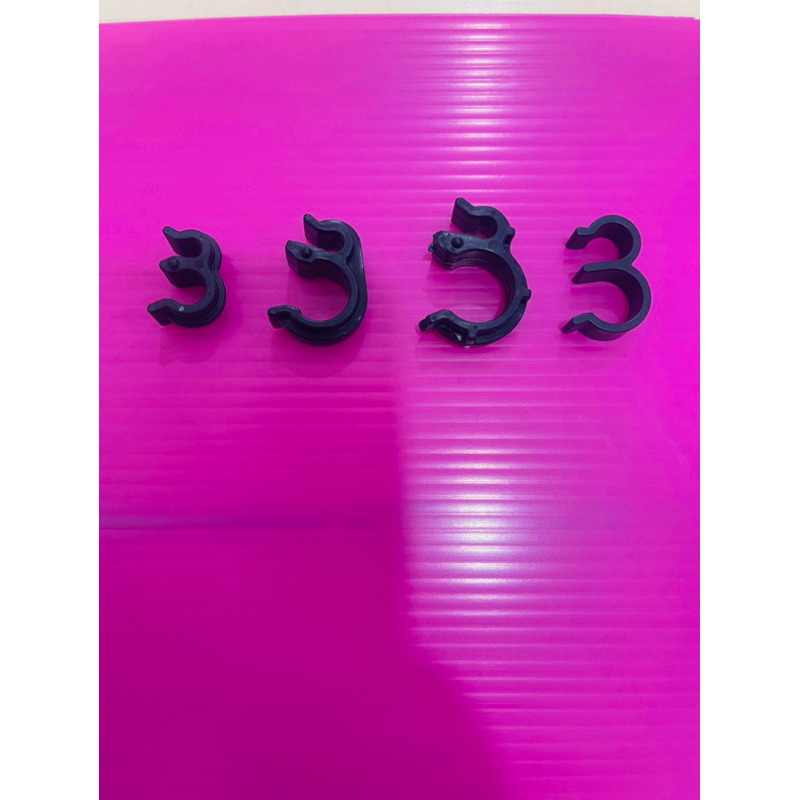 กิ๊บล็อคท่อแป๊ปล็อคสายไฟรถยนต์/มอเตอร์ไซด์รหัส AB6-9