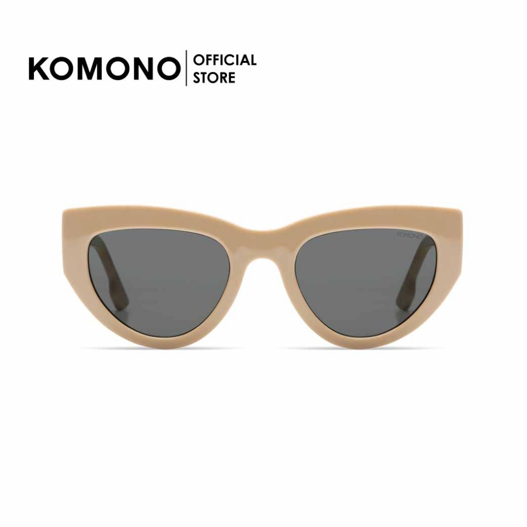 KOMONO Kim Almond แว่นตากันแดดทรงแคทอาย สีชมพู