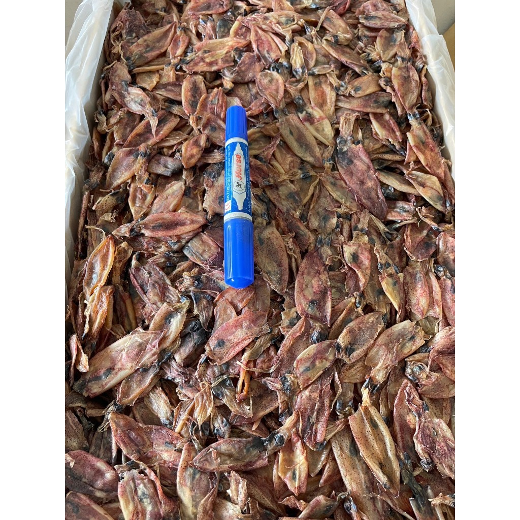 หมึกกระตอยไดร์ นน 500 กรัม #แม่แขทะเลแห้ง