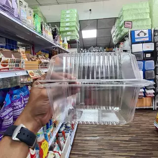 กล่องขนมสีเหลี่ยม OPS ใส TC-13 ( 100 ชิ้น )