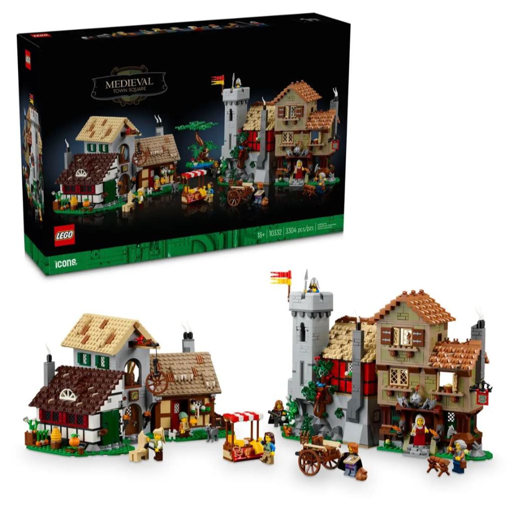 LEGO Icons Medieval Town Square 10332