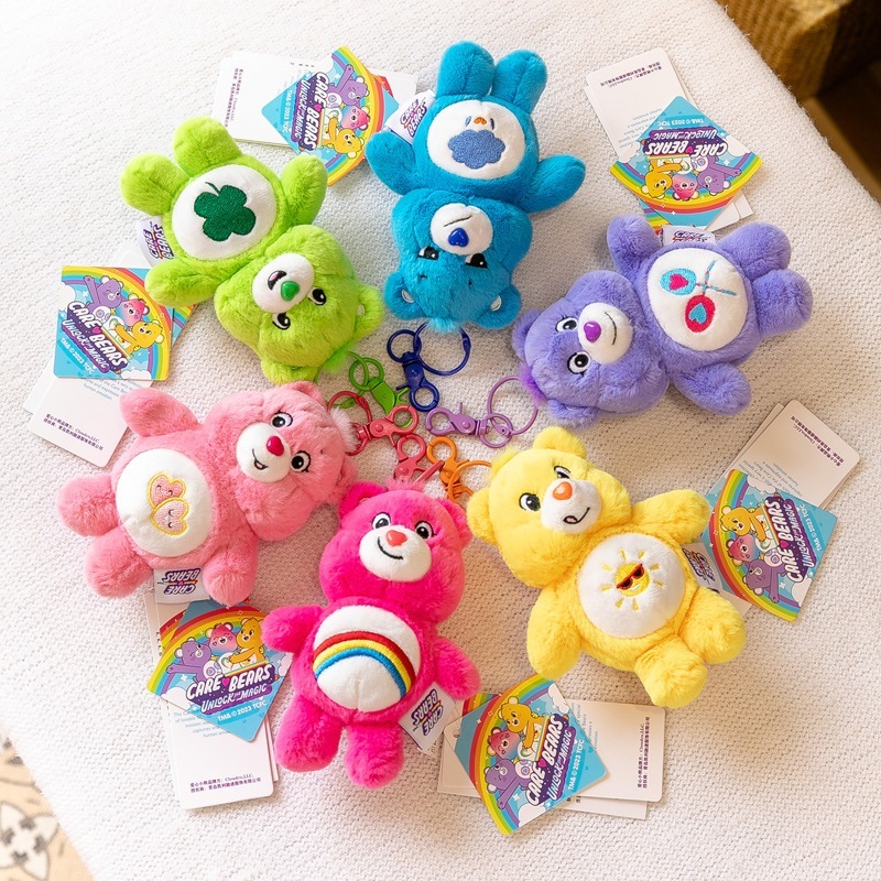 พร้อมส่ง 🌈พวงกุญแจหมี แคร์แบร์ ขนาด 14 cm Care bear ของแท้จากเกาหลี สินค้ามีป้ายห้อยทุกตัวค่า ทุกรุ่น
