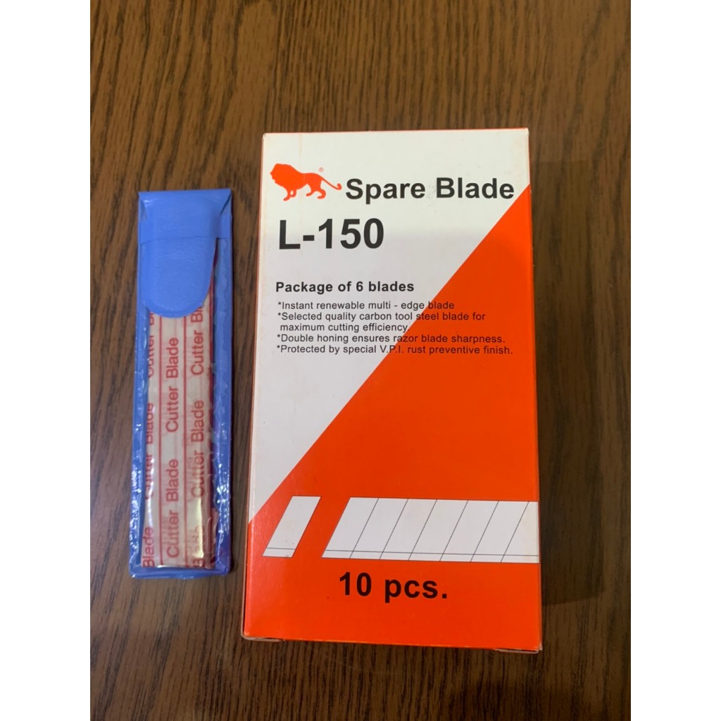 ใบมีดคัตเตอร์ใหญ่ รุ่น L-150 กล่องละ 60 ใบ