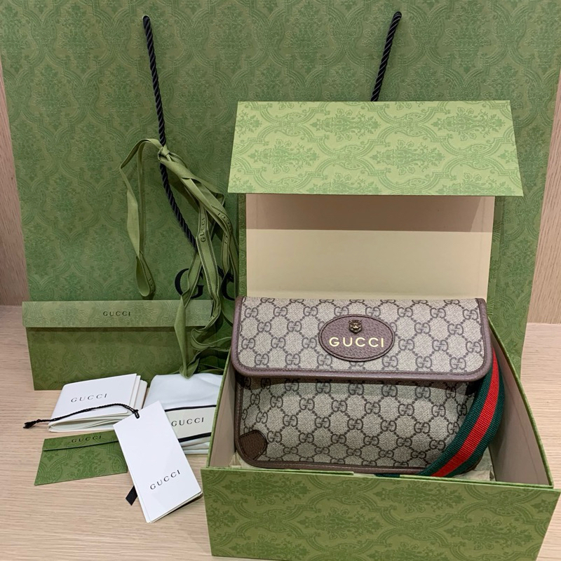 [BU231111533] Gucci GG Supreme Belt Bag