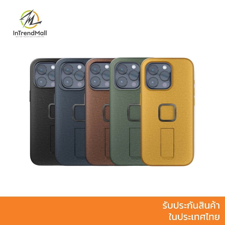 Peak Design Everyday Loop Case เคสมือถือ เคสโทรศัพท์ เคส iPhone 15 มาพร้อมห่วงคล้องนิ้ว