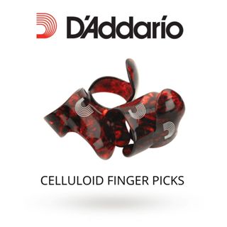ปิ๊กนิ้ว D'Addario Finger pick Classic Celluloid