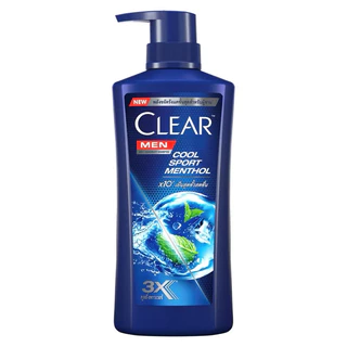 (1แถม1) ถูกสุดๆ! แชมพู Clear Men ขวดใหญ่ เคลียร์ เมน ขวดปั้ม 350/360/370/390 ml. Shampoo Cool Sport Menthol / Deep Clean