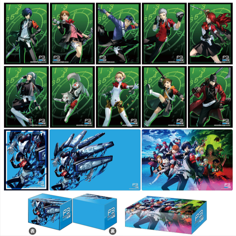 Bushiroad Sleeve & Deck Holder V3 & Storage Box V2 & Rubber Mat V2 Persona 3 Reload - ซองใส่การ์ด, กล่องใส่การ์ด, P3