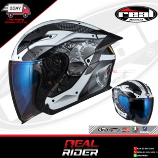 REAL OSLO ลายพื้น / OSLO MECANICA / OSLO MAGMA หมวกเปิดหน้า