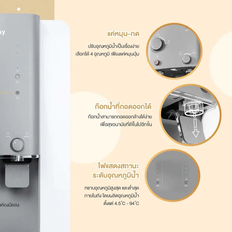 เครื่องกรองน้ำ Coway รุ่น Villaem thumbnail 6
