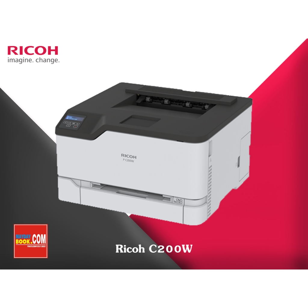 ricoh P C200W เครื่องพิมพ์เลเซอร์