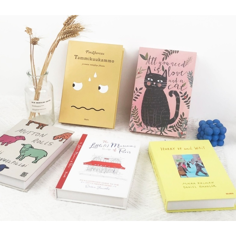 ซื้อ 7 แถม 1 📒 M1 หนังสือปลอม หนังสือแต่งบ้าน หนังสือโชว์ พร๊อพถ่ายรูป ของแต่งบ้าน Book