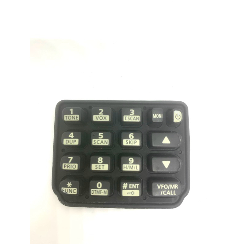 ยางหน้าเครื่องวิทยุสื่อสาร ICOM รุ่น IC-V80,G80,V80,G86