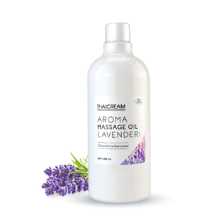 Thaicream นวดอโรม่า น้ำมันนวดตัว น้ำมันสปา นวดอโรมา ลาเวนเดอร์ Aroma Massage Oil Lavender Scent