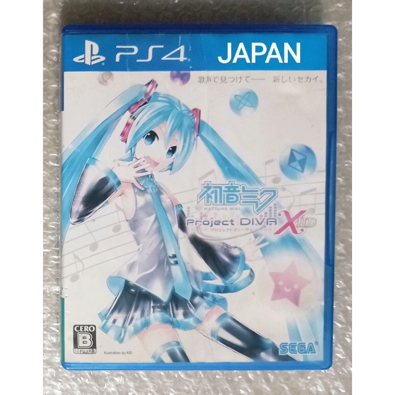 HATSUNE MIKU Project DIVA X HD ญี่ปุ่น ตำหนิ PS4 ดนตรี เพลง MUSIC SONG JAPAN PLAYSTATION 4 HATSUNEMI