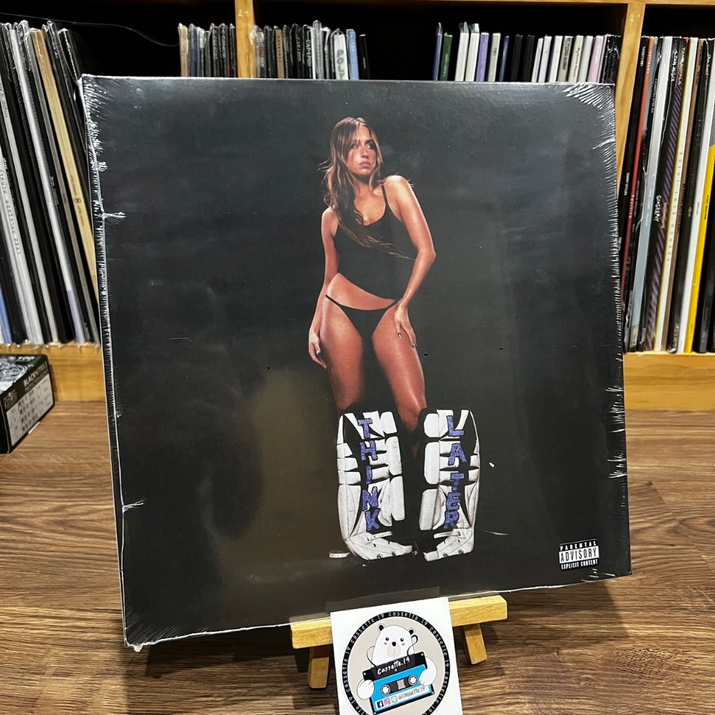 🔥พร้อมส่ง! แผ่นเสียง Tate McRae – Think Later, Black, 1LP (Tate McRae Vinyl) ของแท้ 100%