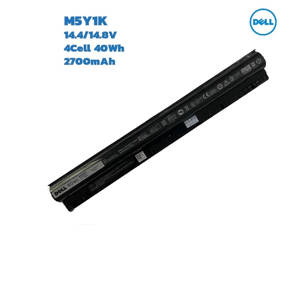 DELL BATTERY NOTEBOOK M5Y1K เดลแบตเตอรี่โน๊ตบุ๊คใหม่มือหนึ่ง ราคาถูกที่สุด 3451 3551 3552 5459 5451