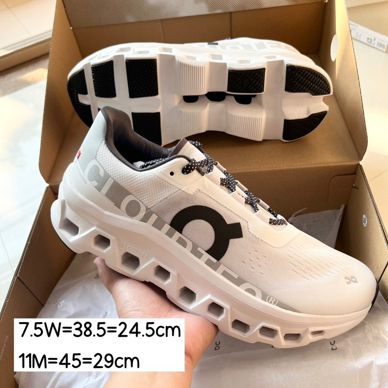 🛍️พร้อมส่ง🛍️ รองเท้าวิ่ง On Cloud Monsterสี All White จาก Japan🇯🇵 ของแท้💯% มือหนึ่ง พร้อมกล่อง จากญี่ปุ่ย