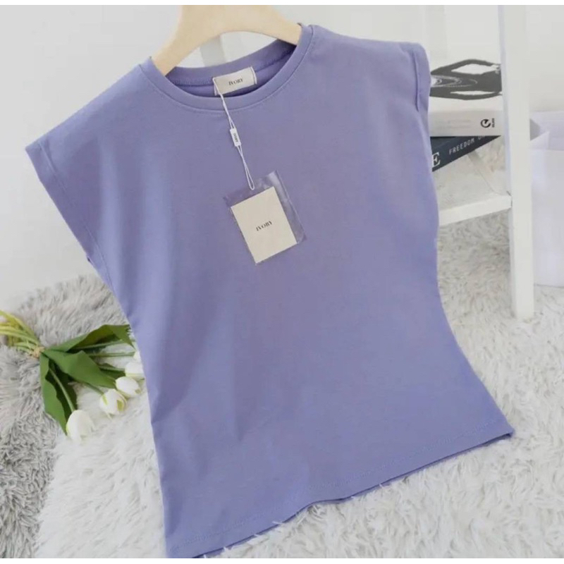 เสื้อคอกลม แขนปีกค้างคาว