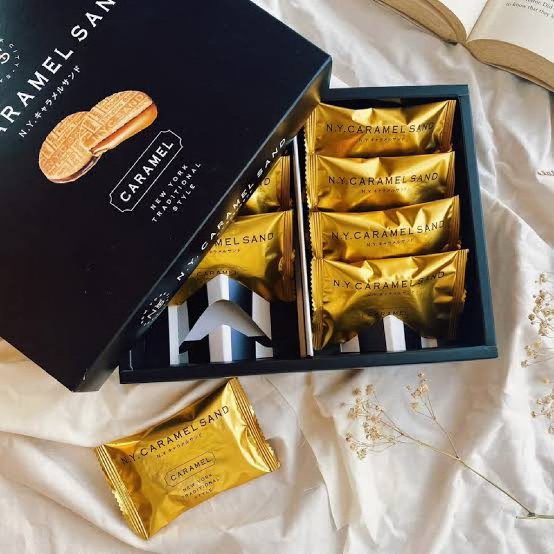 N.Y SAND CARAMEL คุ๊กกี้คาราเมลสุดพรีเมี่ยม