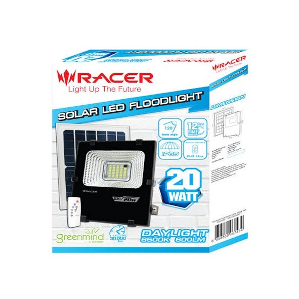 Racer SOLAR LED FLOODLIGHT