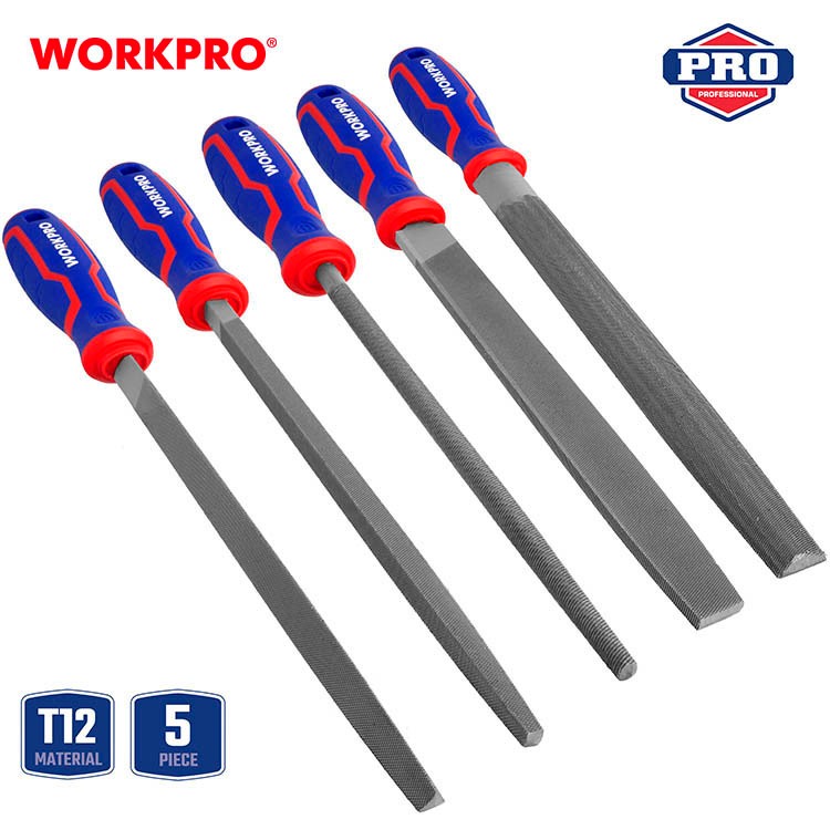 WORKPRO ชุดตะไบ 5 ชิ้น 200 มม.(8 นิ้ว) รุ่น WP201701