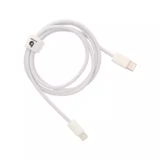 สายชาร์จ Blue Box USB-C to Lightning 27W 1 เมตร Knitting White by Banana IT