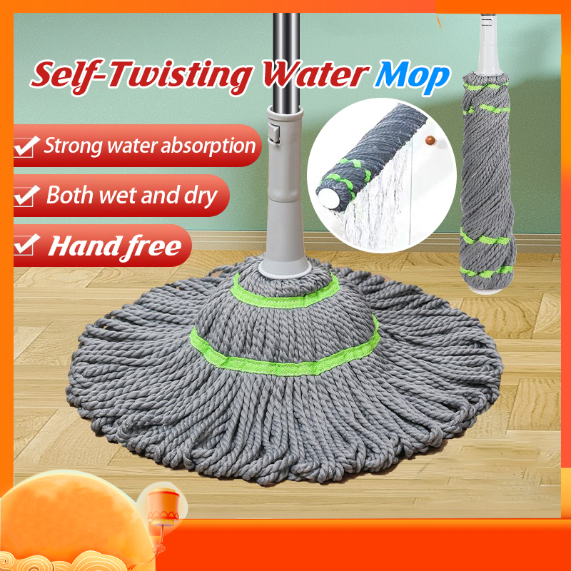 ปลีก/ส่ง ไม้ถูพื้นเเบบบิดน้ำในตัว แห้งทันทีหลังบิด มีการดูดซึมน้ำสูง ใช้ได้ทั้งเปียกและแห้ง  แข็งแรง อย่างดีทนใช้งานได้ด