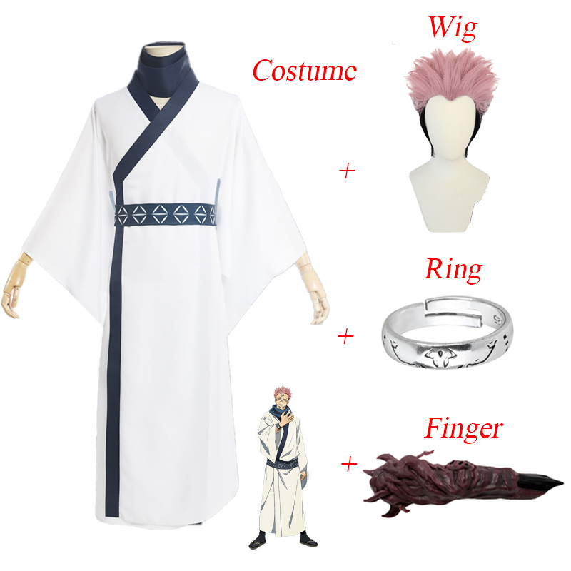 Anime Jujutsu Kaisen Ryomen Sukuna Cosplay Costume for Adult Men อะนิเมะ Jujutsu Kaisen Ryomen Sukun