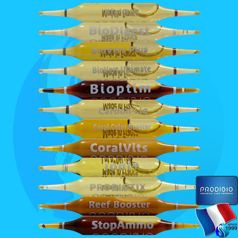 Prodibio Mix เลือกผสมเอง BioDigest BiopTim Trace BioVert Iodi+ Stronti+ StopAmmo ReefBooster BioClean