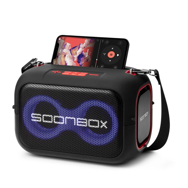 SoonBOX รุ่น S3000 แถมไมล์ลอย2ตัว YS219 ลำโพงบลูทูธ ลำโพงปาร์ตี้ไร้สายเสียงแน่น แบรนด์