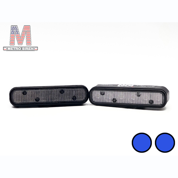 Whelen ION สีน้ำเงินล้วน เลนส์ไวด์ (มือสอง - คู่)