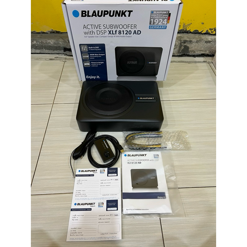 8995บาท Subbox  Blaupunkt รุ่น XLF8120AD สินค้าใหม่ส่งจากมุกดาหาร