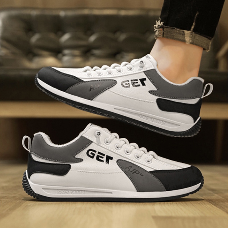 ShoesStudios แนะนำสินค้าใหม่รองเท้าผ้าใบสำหรับผู้ชายสายแฟชั่น ทำจากวัสดุคุณภาพดี กันลื่นให้แน่นๆ3สีอยากได้จิ้มที่ตะกร้าเ