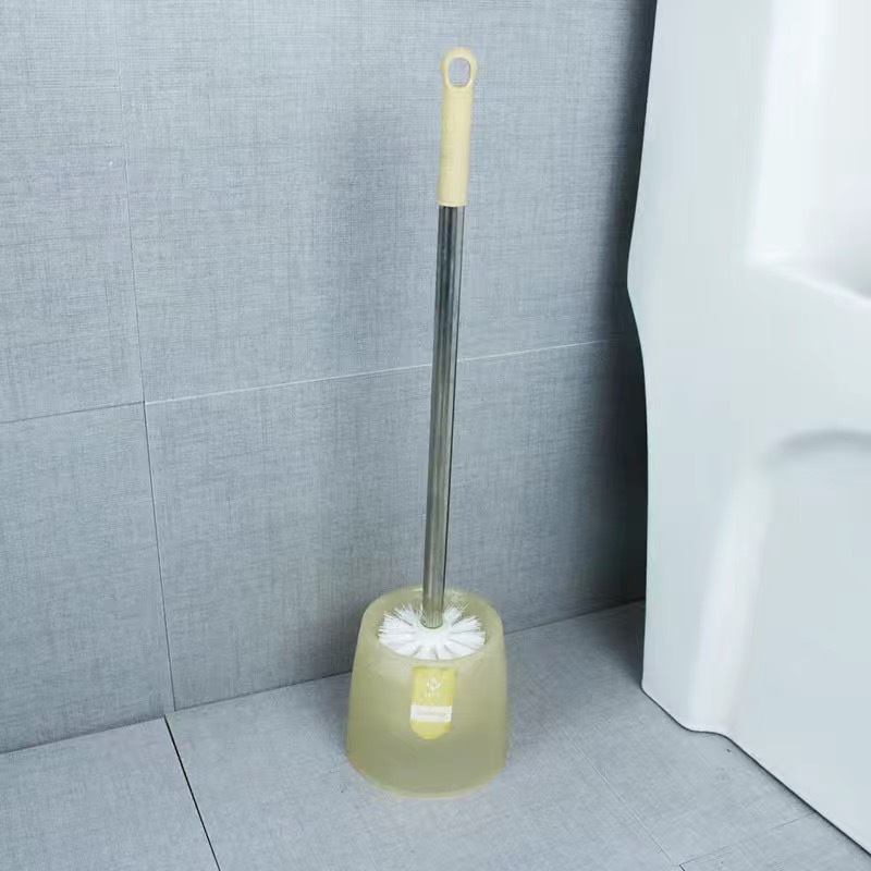 แปรงขัดห้องน้ำ แปรงล้างสุขภัณฑ์ แบบหัวกลม ที่ขัดห้องน้ำ ไม้ขัดส้วม ฐานเก็บระบายน้ำ Toilet Brush อุปกรณ์ทำความสะอาดบ้าน - รูปที่ 5