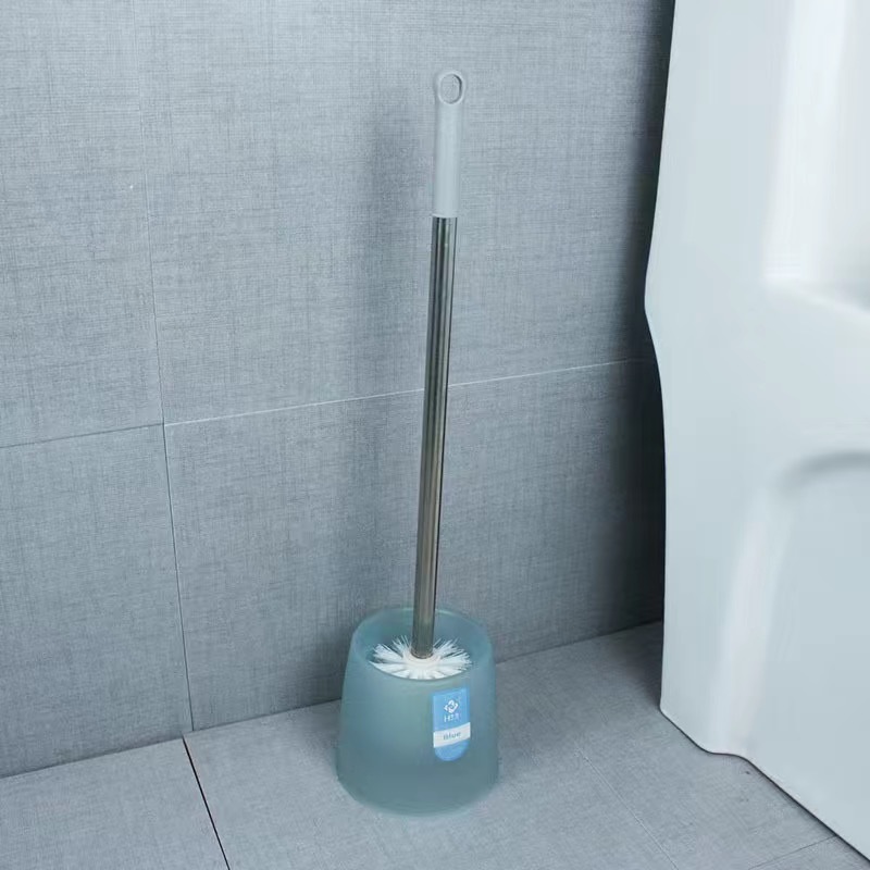 แปรงขัดห้องน้ำ แปรงล้างสุขภัณฑ์ แบบหัวกลม ที่ขัดห้องน้ำ ไม้ขัดส้วม ฐานเก็บระบายน้ำ Toilet Brush อุปกรณ์ทำความสะอาดบ้าน - รูปที่ 6