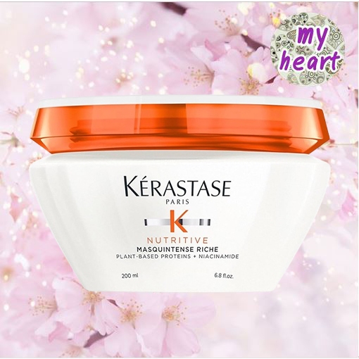 Kerastase Nutritive Masquintense Riche 200 ml สำหรับผม ที่แห้งมาก อ่อนแอ ฟื้นบำรุงอย่างล้ำลึก เพิ่มประกายเงางาม