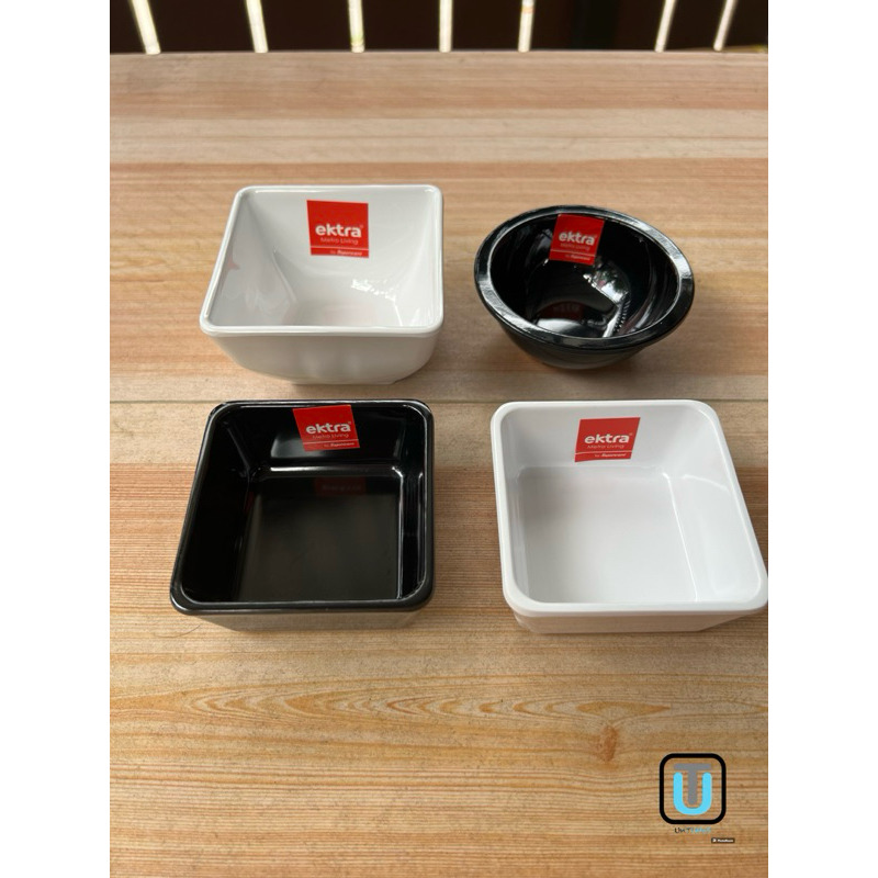 ektra by superware ถ้วยเมลามีน ถ้วยน้ำจิ้ม หลายแบบ หลายขนาด