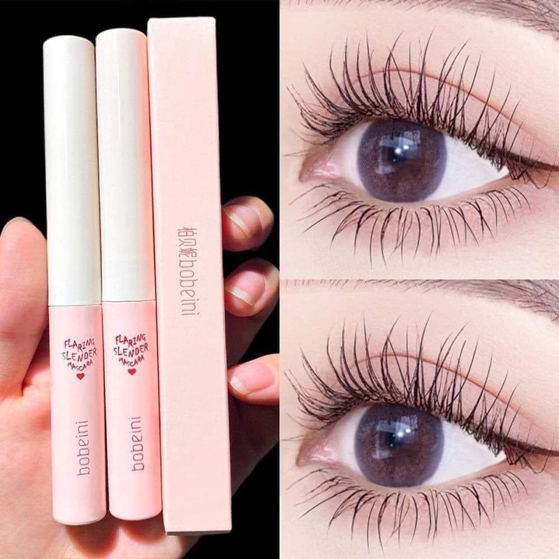 COS009 พร้อมส่งในไทย ดังมาก มาสคาร่า ปัดขนตา Mascara Bobeini กันน้ำ แปรงเล็ก ติดทนนาน